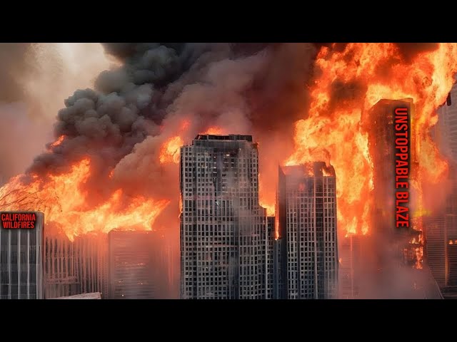 California Burning RIGHT NOW! 🔥 Fire Map LIVE — Heat & Smoke Monitoring