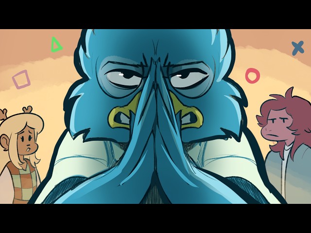 Berdly's crashout (Deltarune animatic)