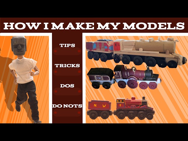 How I make my Thomas Wooden Railway Models (Back Off Track's Tips & Tricks)