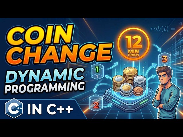 Coin Change 🪙 | Dynamic Programming Explained in C++ | LeetCode 322 | DSA Series #83