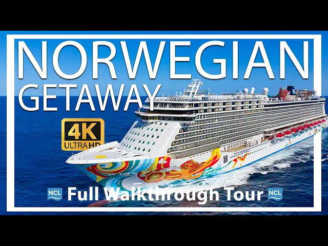 Norwegian Getaway | Full Walkthrough Ship Tour | Take an Exclusive  Peek Inside | Crisp HD 4k 2024