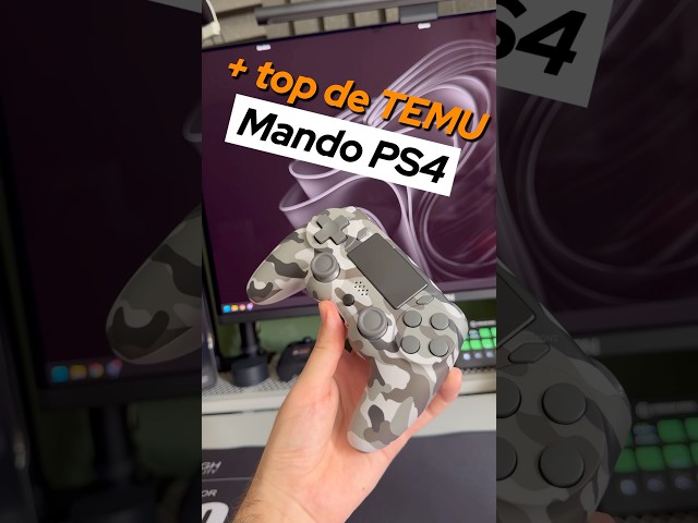 El mando de PS4 más ideal para tu @temu_spain✅👀 Descuento exclusivo: 🔍 dwe5368 en la barra de búsq
