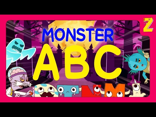 Verano ABC Monsters! ¡Remezcla de Halloween Song! (Canción del alfabeto para niños) ZooZooSong