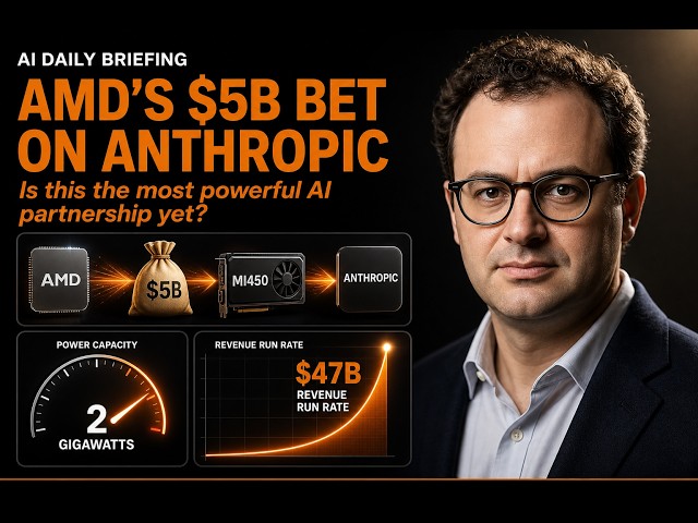 AMD’s $5B Bet on Anthropic: The Truth About the AI Arms Race