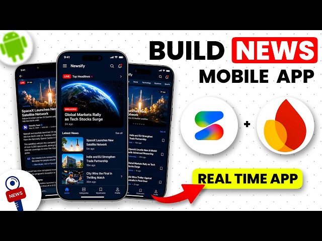 Build a Real Time News App with Firebase & Google AI Studio | Step-by-Step