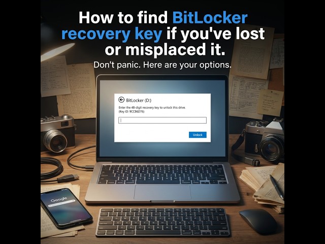How to Find Your BitLocker Recovery Key