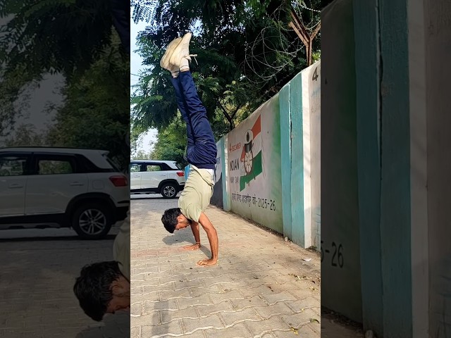 TRY THIS 👉 HANDSTAND TUTORIAL ✅💯 #calisthenics #shorts #challenge #tutorial