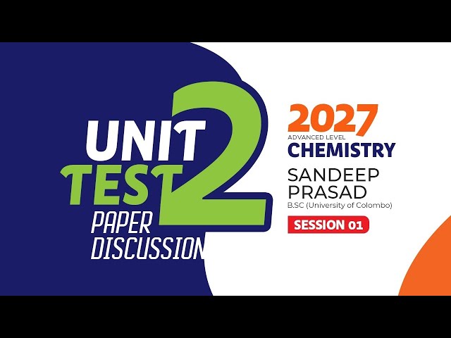 Paper Discussion - Unit Test 2