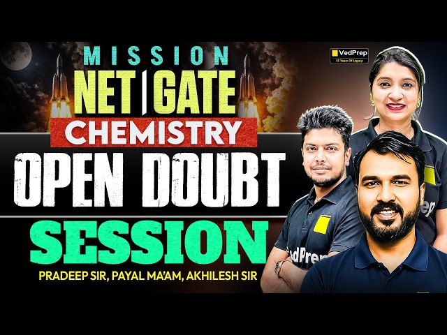 🚨 LIVE Open Doubt Session | CSIR NET Dec 2026 & GATE 2027 | Ask Your Doubts | Mission NET & GATE