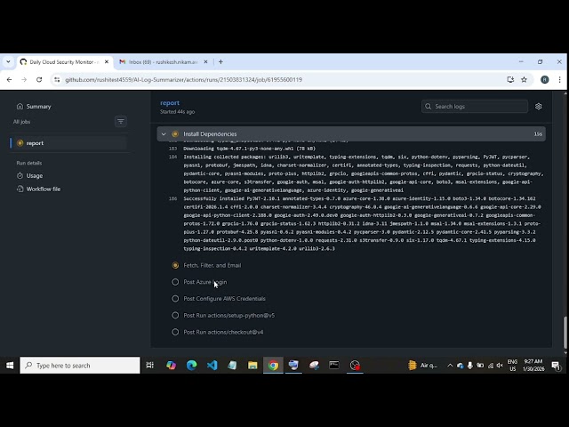 Free AI Security Summaries: AWS & Azure Logs with GitHub Actions