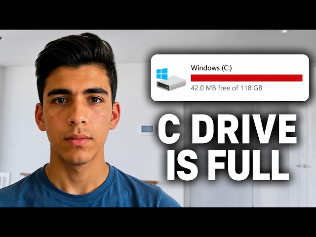 C Drive Is Full? How To Free Up Space – Easy Way