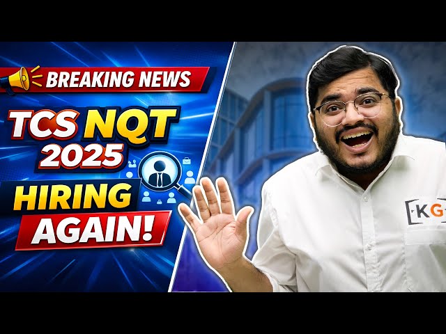 TCS NQT 2025 Off Campus Hiring 🚨 Most Aspirants Panic After This Interview Update