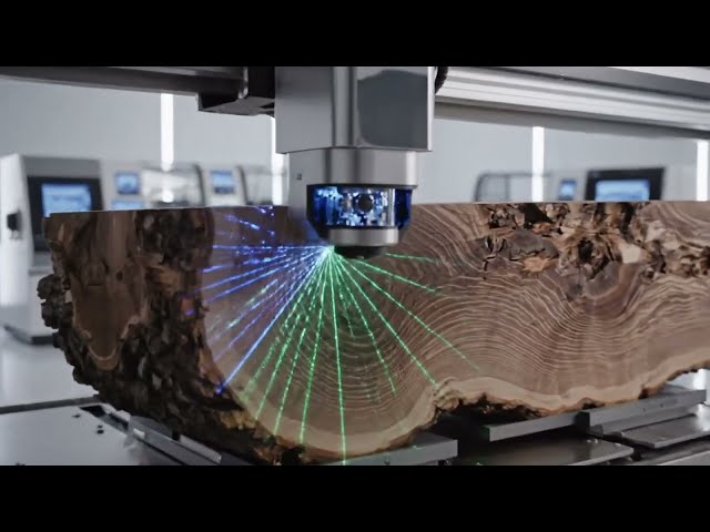 How Wood Is Transformed Into Tables | Inside the Biggest Wood Sawmill Factory(Full Process)