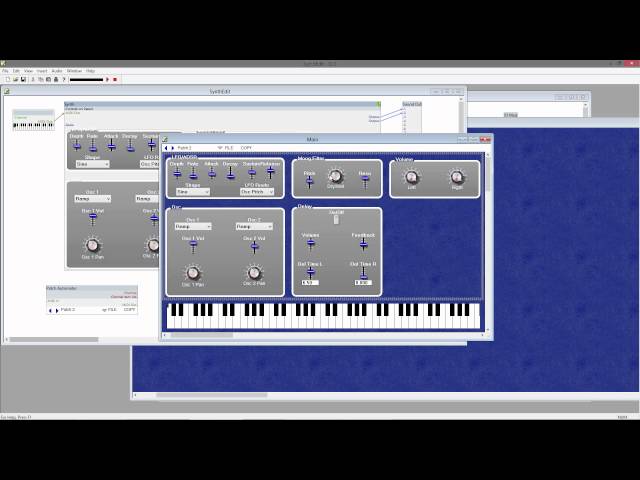 SynthEdit Tutorial 20 - How to Save Patches or Presets