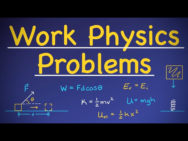 Work Physics Problems