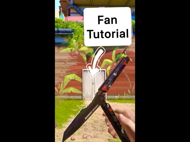 Easy Valorant Butterfly Knife Trick Tutorial