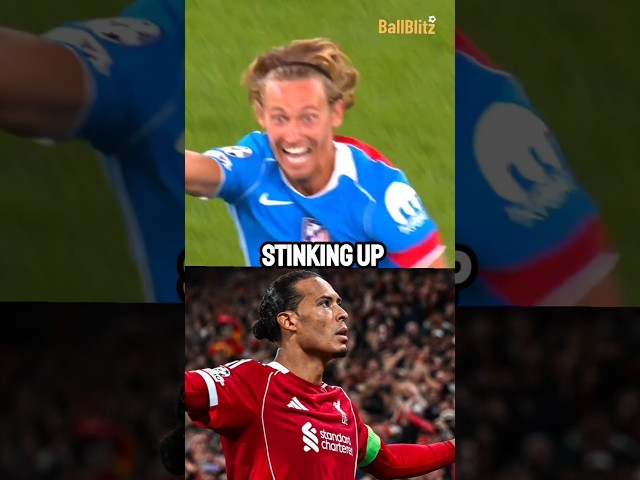 How this washed up defender turns into prime Ronaldinho every time against Liverpool.😳😰 Van Dijk.🥵