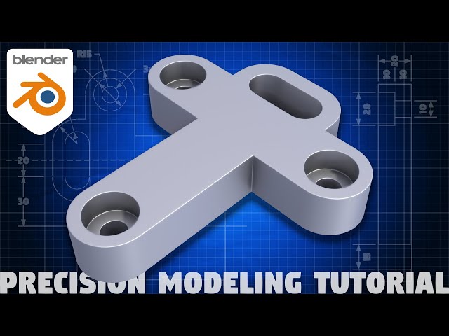 Blender Precision Modeling Tutorial | Modeling Practice 02