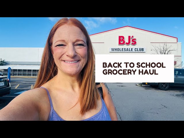 BACK TO SCHOOL GROCERY HAUL