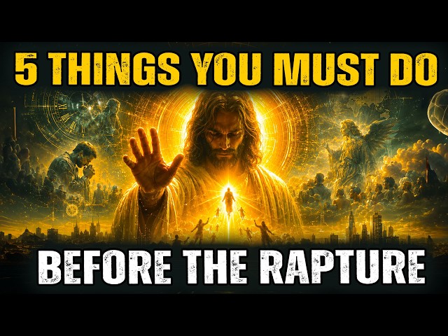 5 Things You Must Do Before the Rapture — A Wake-Up Call for the Last Days