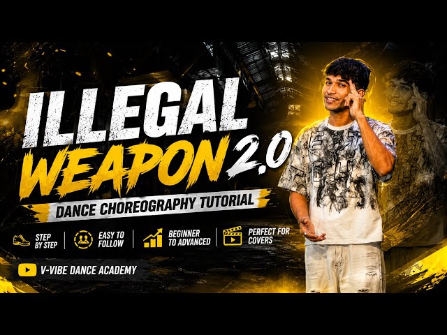 Illegal Weapon Choreography Tutorial😍 / Vishal Waghmare #tutorial #hindi #trending #1m #dance