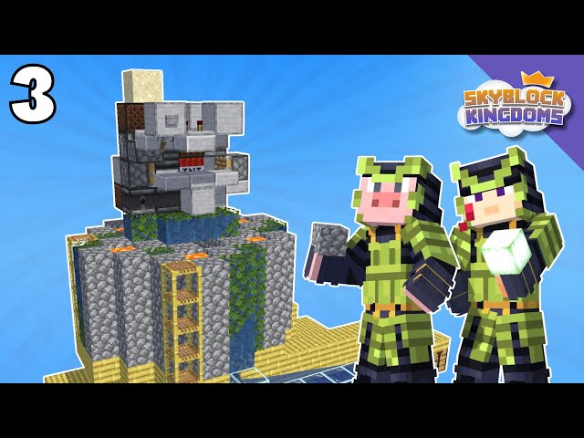The FASTEST Farms in Minecraft Skyblock! | Skyblock Kingdoms