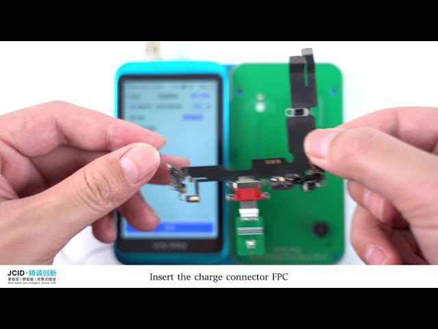 JCID V1SPRO X-17 Series Charge Connector FPC Test Module - Operation Guide #jcid #chargingissue