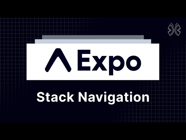 Expo Router Tutorial - 10 - Stack Navigation
