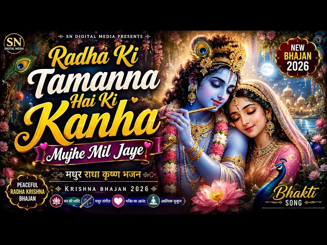 Radha Ki Tamanna Hai Ki Kanha Mujhe Mil Jaye | मधुर राधा कृष्ण भजन | Krishna Bhajan 2026 Bhakti Song