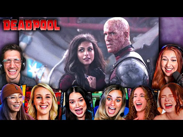 TOP "Deadpool (2016) Ending" Reactions! Deadpool (2016) Movie Reaction First Time Watching