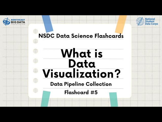 Data Science Pipeline Flashcard #5: What is Data Visualization?