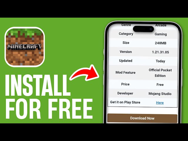 How to Download Minecraft for Free on Android in 2025 – Safe & Easy! 🆓📲😁