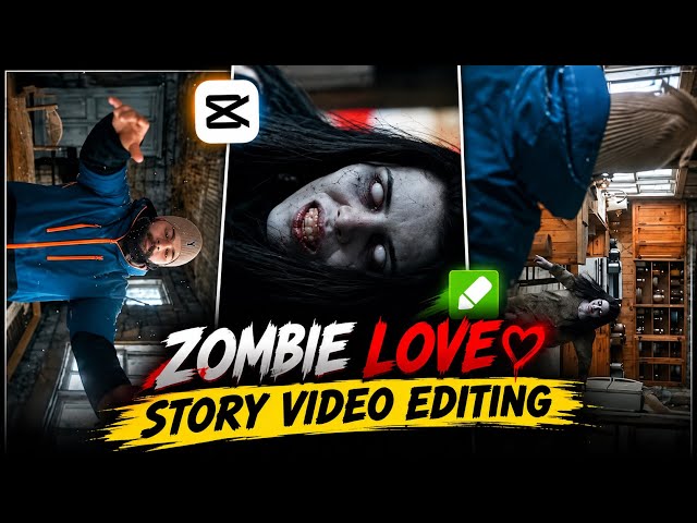 Trending Zombie Apocalypse AI Video Editing Prompt | AI Zombie Love Story Reels Editing | Re-create