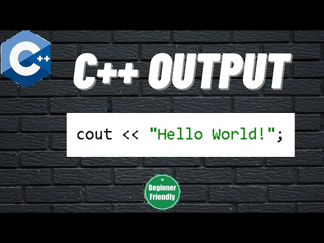 C++ Output Explained for Beginners | Learn cout Step by Step