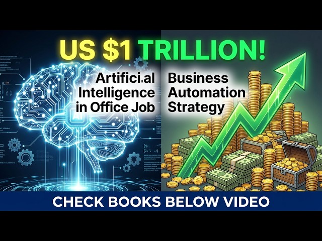 AI SAVED US $1 TRILLION! 💰 Secret Business Automation Strategy (2026) 🚀 Office Jobs ? Check Books 📚👇