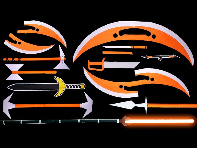 AMAZING! ORIGAMI PAPER NINJA WEAPONS