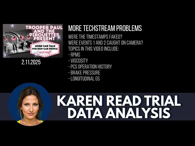 MORE “Techstream” More Problems Karen Read Trial