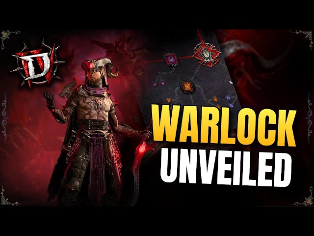 Diablo 4 Warlock: Skill Tree Setup, Class Mechanics and Playstyles