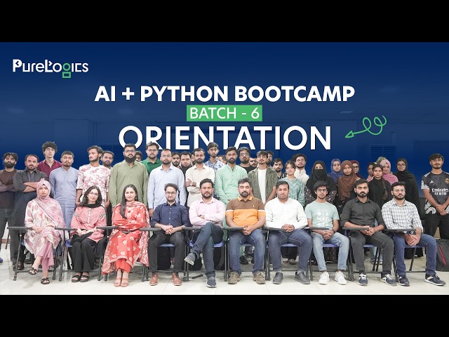 Python + AI Bootcamp - Batch 6 | Orientation Day