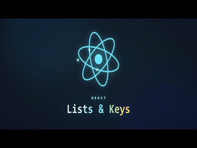 React Lists and Keys Explained in 70 Seconds