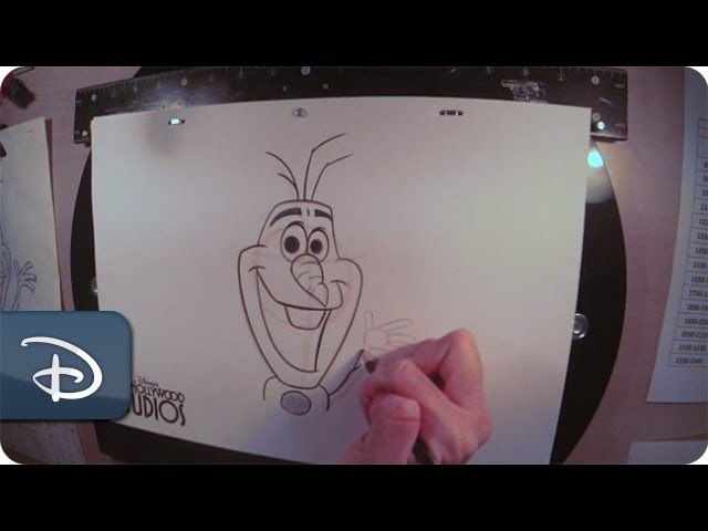 How-To Draw Olaf | Disney's Frozen | Walt Disney World