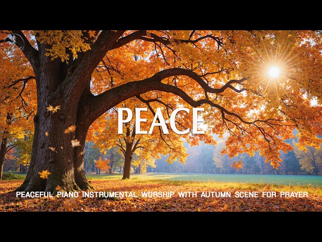 PEACE: Soaking Worship, Prayer Music With Scriptures & Autumn to Find Hope in Difficult Times🍁
