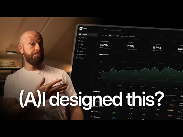 Designing a dashboard with AI