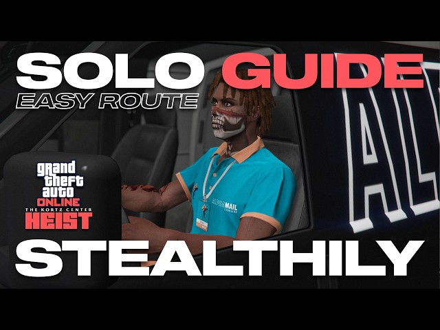 How to Complete the Kortz Center Heist Stealthily SOLO in GTA Online!!
