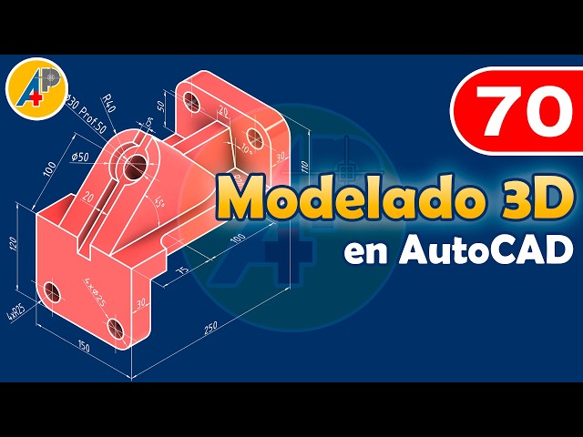 3D Modeling in AutoCAD - Exercise 70
