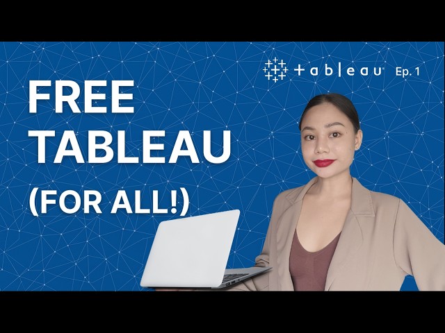 How to Use Tableau for FREE (Tableau Public Setup Guide)