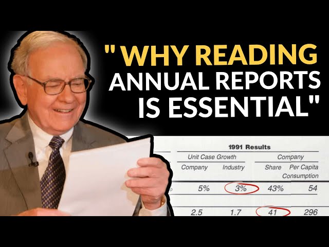 Warren Buffett: How To Understand Annual Reports