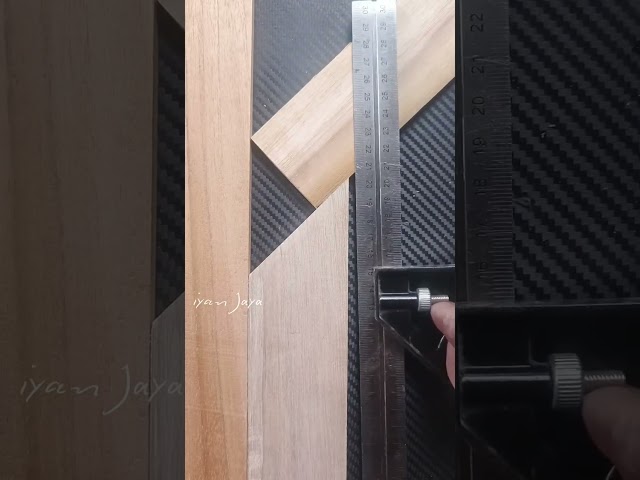 Simple Method to Get Sharp Wooden Corners✅#Woodworking  #carpenter #working #triks #reels #fyp