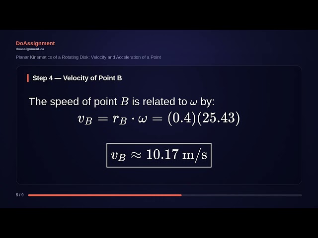 Problem 16-4: Engineering Mechanics- Dynamics (Hibbeler 14th Edition)