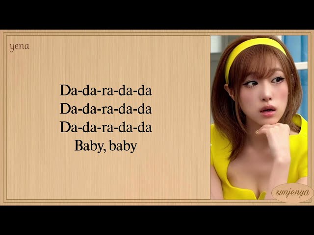 YENA 'Catch Catch' easy lyrics